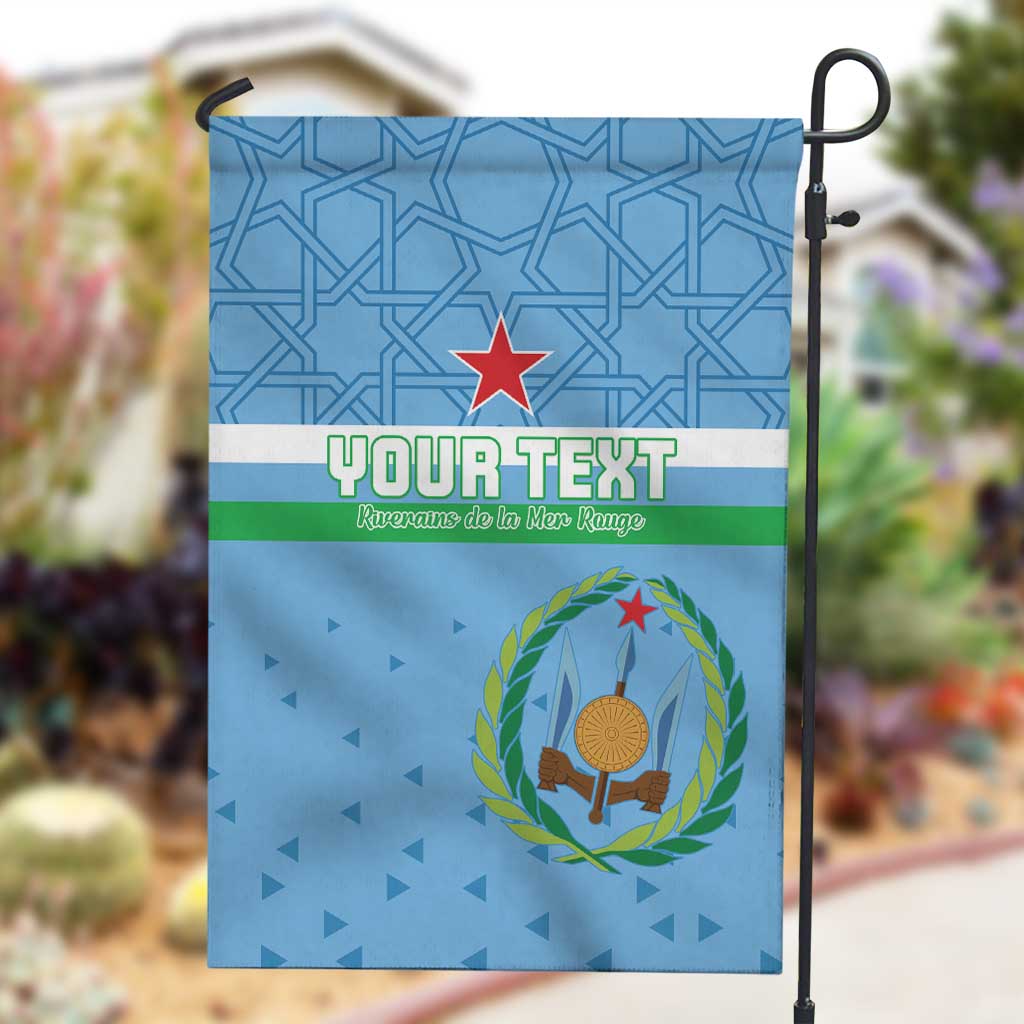 Custom Djibouti Football Garden Flag Go Champions