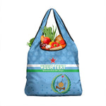 Custom Djibouti Football Grocery Bag Go Champions