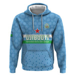 Custom Djibouti Football Hoodie Go Champions