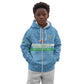 Custom Djibouti Football Kid Hoodie Go Champions