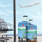 Custom Djibouti Football Luggage Cover Go Champions