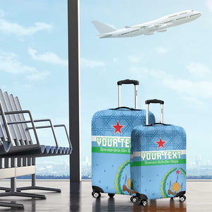Custom Djibouti Football Luggage Cover Go Champions