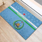 Custom Djibouti Football Rubber Doormat Go Champions
