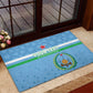 Custom Djibouti Football Rubber Doormat Go Champions