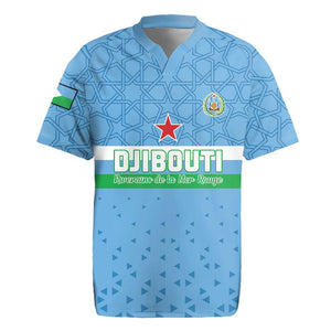 Custom Djibouti Football Rugby Jersey Go Champions