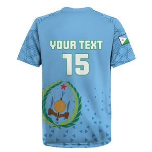 Custom Djibouti Football Rugby Jersey Go Champions