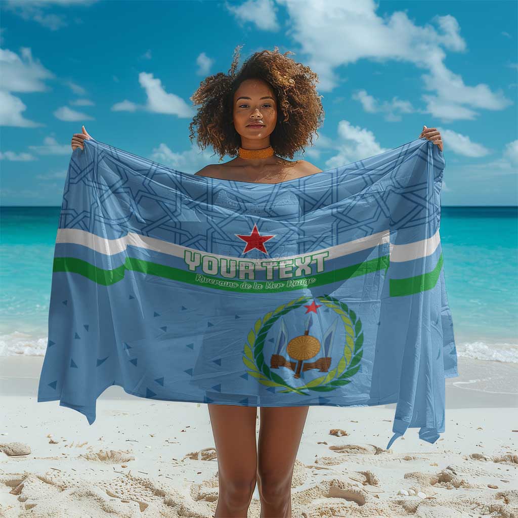 Custom Djibouti Football Sarong Go Champions