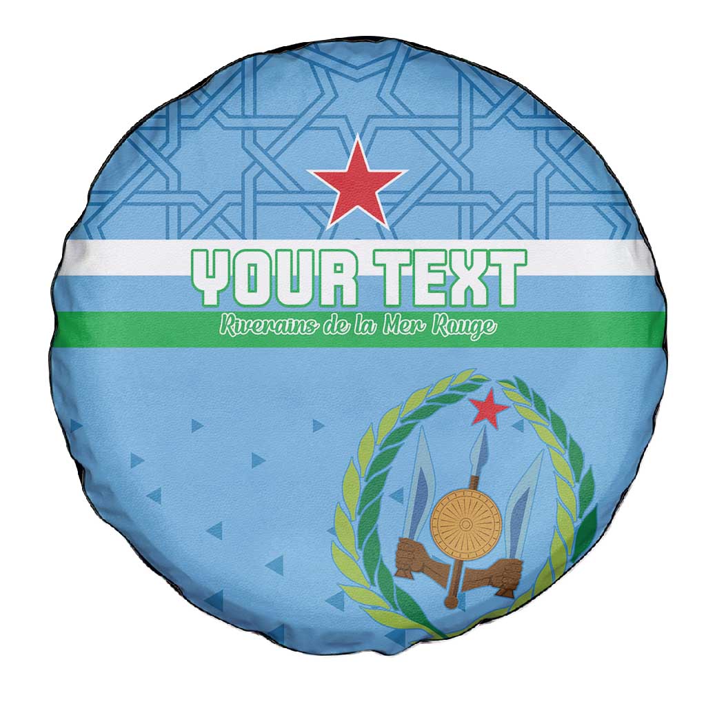 Custom Djibouti Football Spare Tire Cover Go Champions