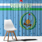 Custom Djibouti Football Window Curtain Go Champions