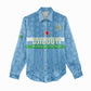 Custom Djibouti Football Women Casual Shirt Go Champions