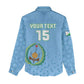 Custom Djibouti Football Women Casual Shirt Go Champions