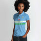 Custom Djibouti Football Women Polo Shirt Go Champions