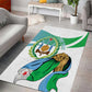 Personalized Happy Djibouti Area Rug Independence Day