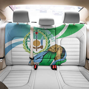 Personalized Happy Djibouti Back Car Seat Cover Independence Day