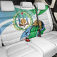 Personalized Happy Djibouti Back Car Seat Cover Independence Day