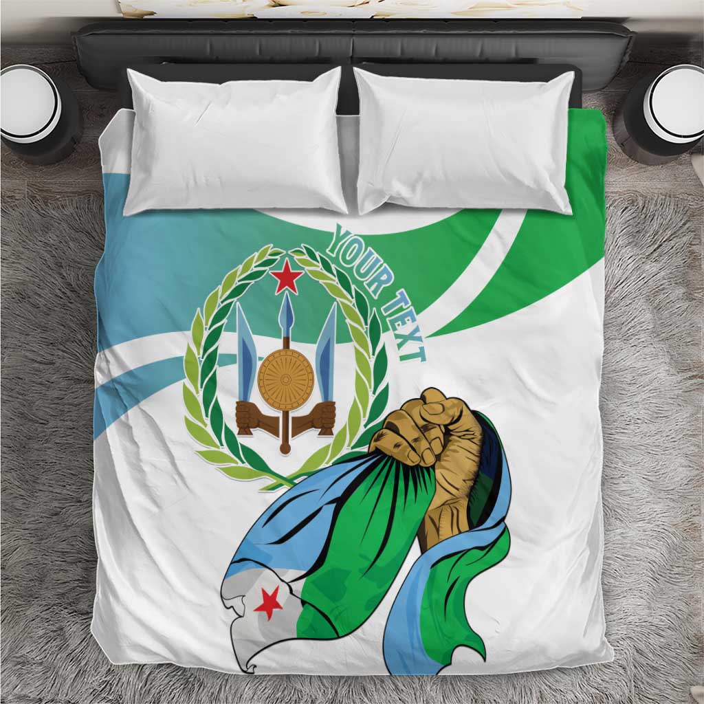Personalized Happy Djibouti Bedding Set Independence Day