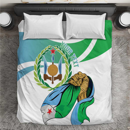 Personalized Happy Djibouti Bedding Set Independence Day