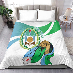 Personalized Happy Djibouti Bedding Set Independence Day