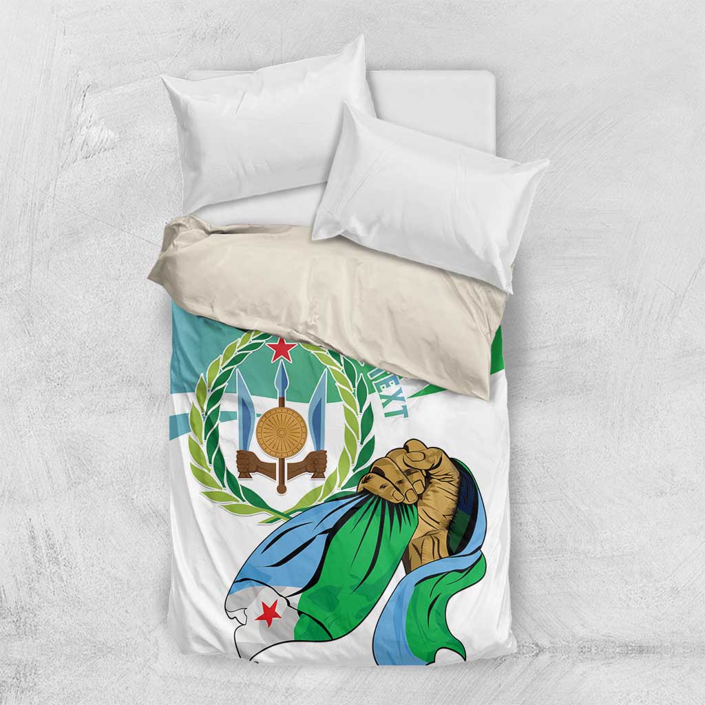Personalized Happy Djibouti Bedding Set Independence Day