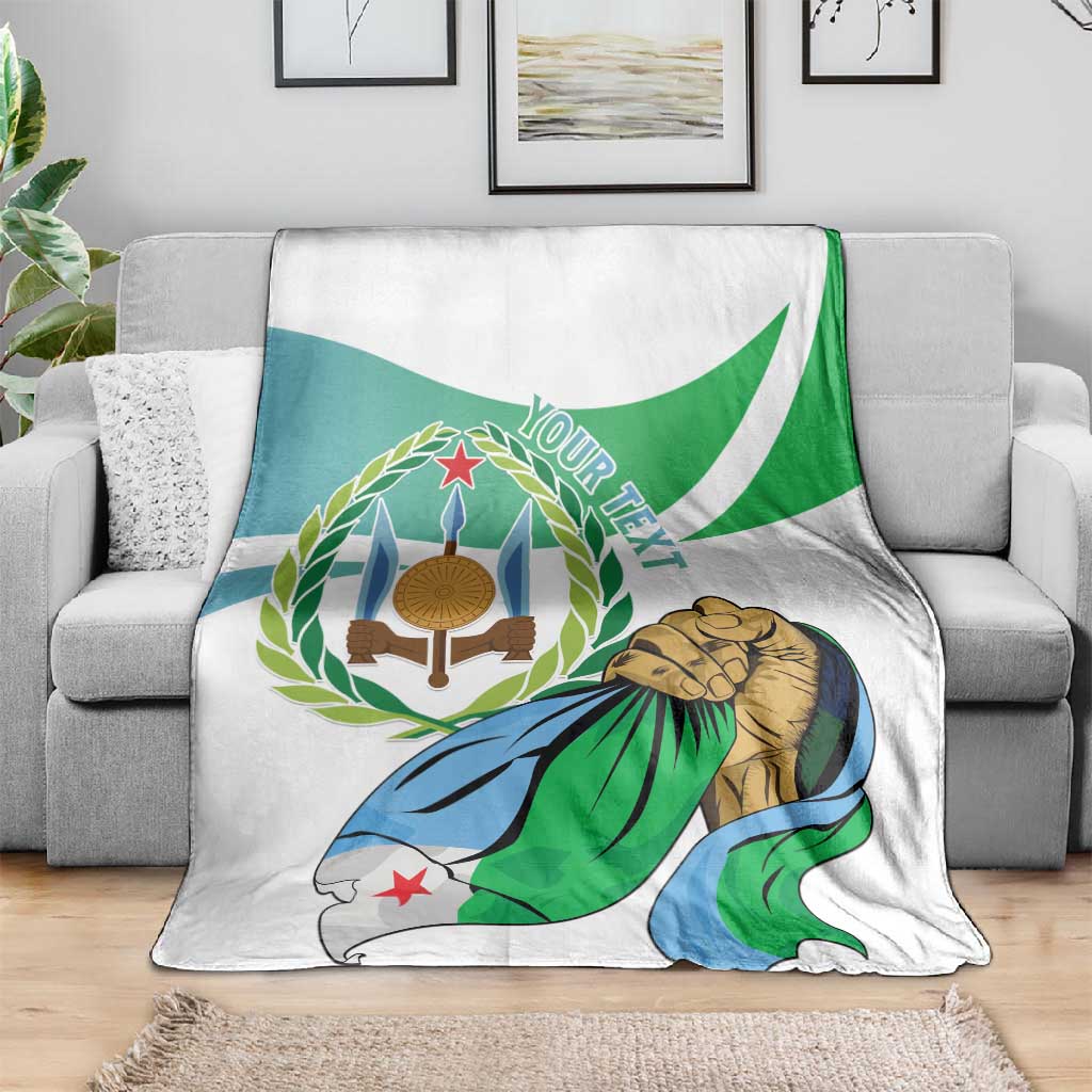 Personalized Happy Djibouti Blanket Independence Day