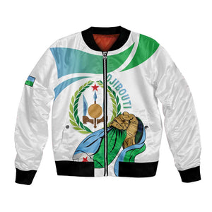 Personalized Happy Djibouti Bomber Jacket Independence Day