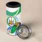 Personalized Happy Djibouti 4 in 1 Can Cooler Tumbler Independence Day
