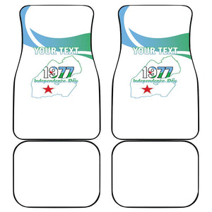 Personalized Happy Djibouti Car Mats Independence Day