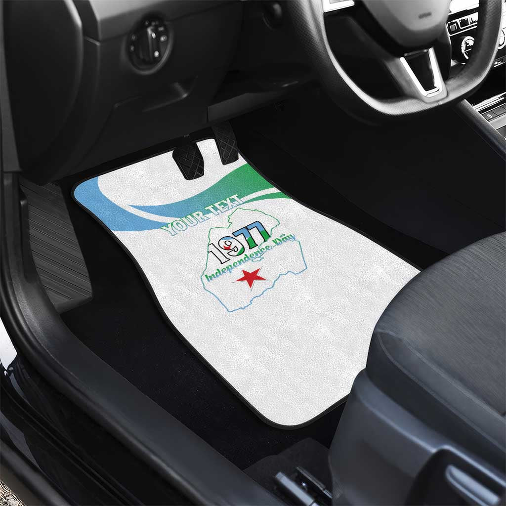 Personalized Happy Djibouti Car Mats Independence Day