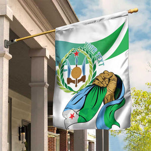 Personalized Happy Djibouti Garden Flag Independence Day