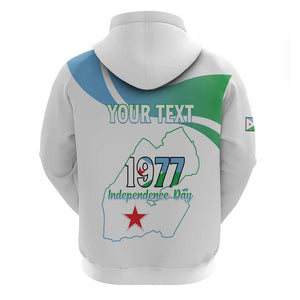 Personalized Happy Djibouti Hoodie Independence Day