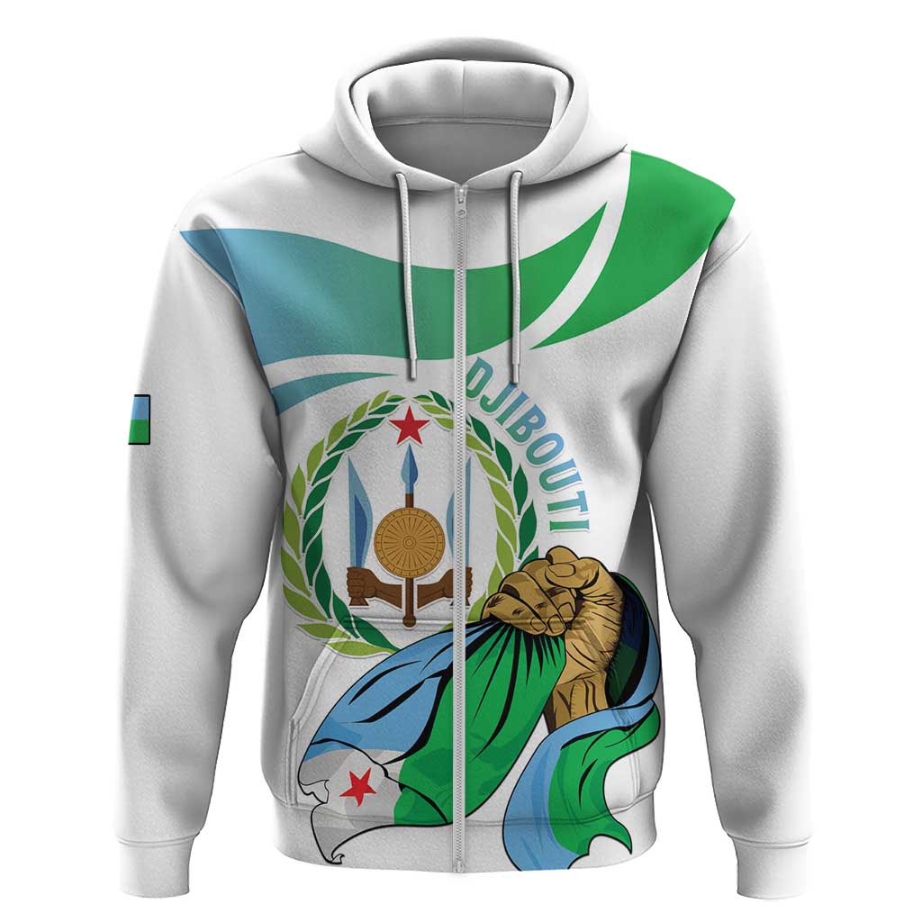 Personalized Happy Djibouti Hoodie Independence Day