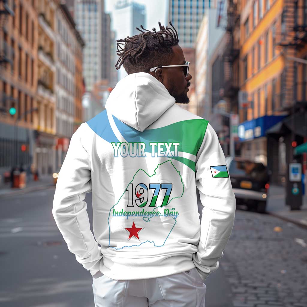 Personalized Happy Djibouti Hoodie Independence Day