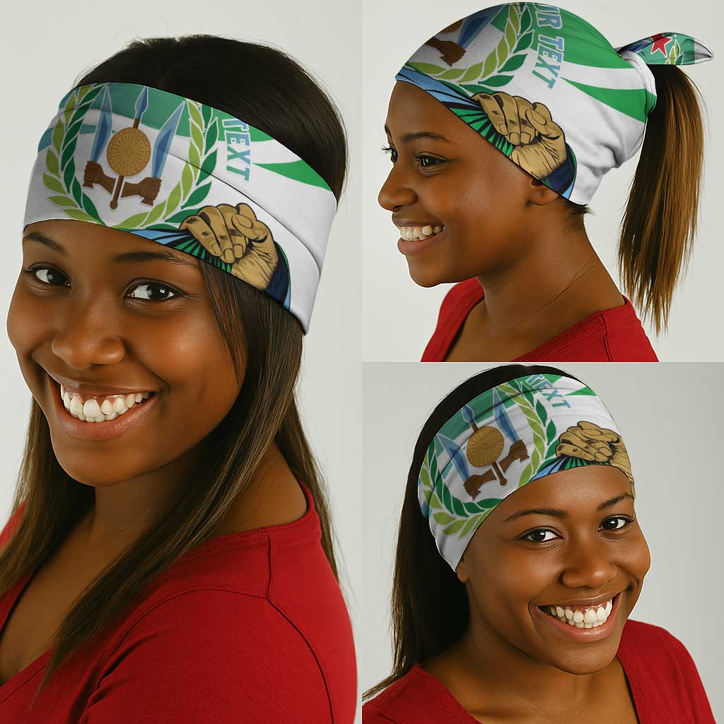 Happy Djibouti Neck Gaiter Independence Day - African Pride