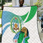 Personalized Happy Djibouti Quilt Independence Day