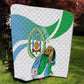 Personalized Happy Djibouti Quilt Independence Day