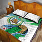 Personalized Happy Djibouti Quilt Bed Set Independence Day