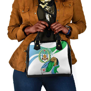 Personalized Happy Djibouti Shoulder Handbag Independence Day