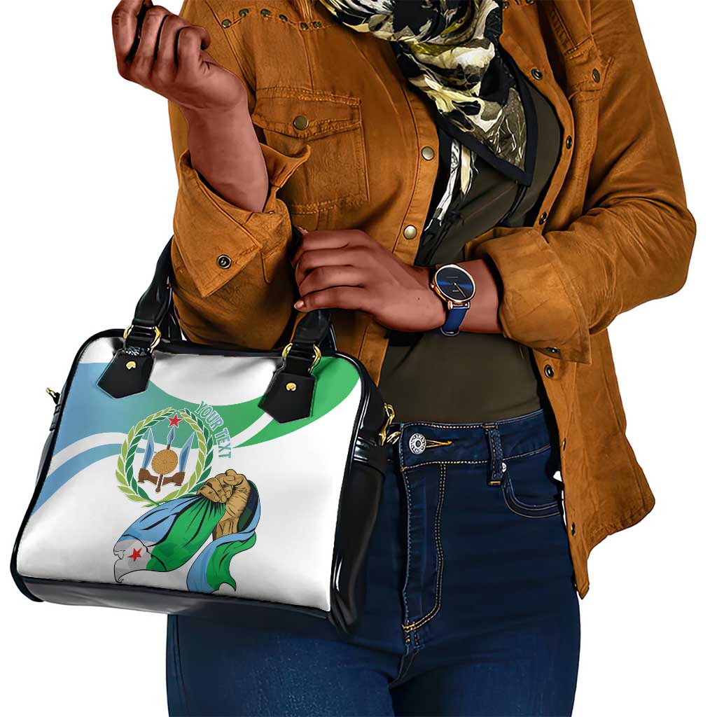 Personalized Happy Djibouti Shoulder Handbag Independence Day