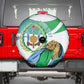 Personalized Happy Djibouti Spare Tire Cover Independence Day