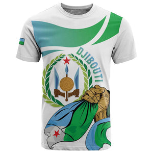Personalized Happy Djibouti T shirt Independence Day