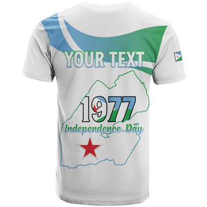 Personalized Happy Djibouti T shirt Independence Day