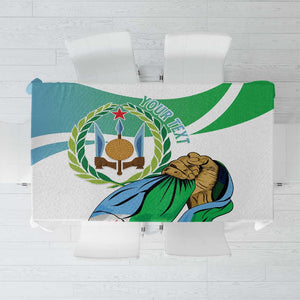 Personalized Happy Djibouti Tablecloth Independence Day