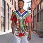 Personalized Gambia Baseball Jersey Coat Of Arms - African Pattern