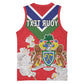 Personalized Gambia Basketball Jersey Coat Of Arms - African Pattern - African Pride