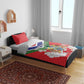 Personalized Gambia Bedding Set Coat Of Arms - African Pattern