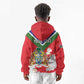 Personalized Gambia Kid Hoodie Coat Of Arms - African Pattern