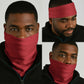 Gambia Neck Gaiter Coat Of Arms - African Pattern - African Pride