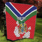 Personalized Gambia Quilt Coat Of Arms - African Pattern