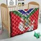 Personalized Gambia Quilt Coat Of Arms - African Pattern