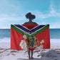 Personalized Gambia Sarong Coat Of Arms - African Pattern